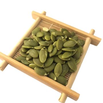 Muestra gratuita de semillas de calabaza Kernels para nueces