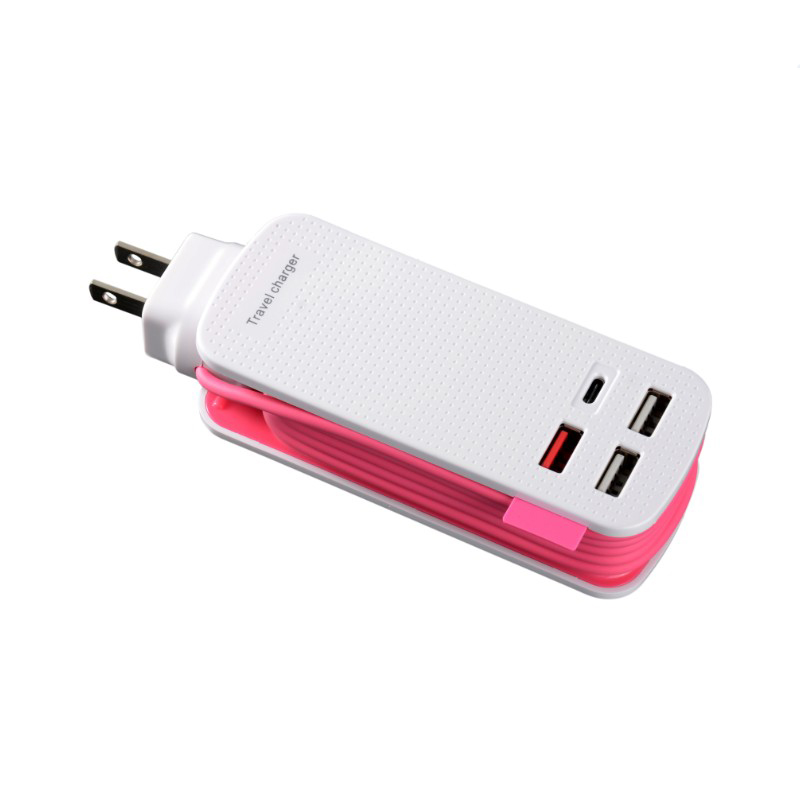 Φορτιστής προσαρμογέα τροφοδοσίας θύρας USB Travel 4 της Ελλάδας