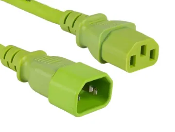 14 AWG Computer Power Cord Extension C14 to C13
