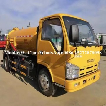 ISUZU 4x2 Sewage Fecal Collecting Truck