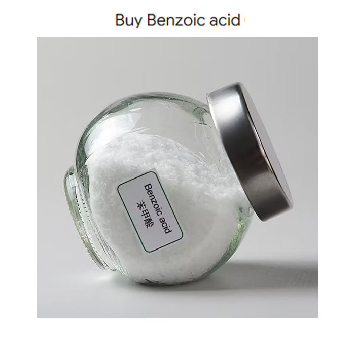 Alimentamiento de ácido benzoico en polvo CAS 65-85-0