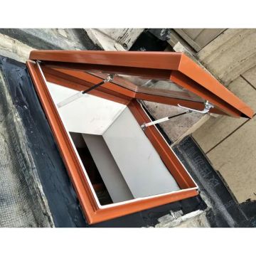 Alufront Outward Open Loft Skylight: Weather Resistant Aluminum Roof Solution