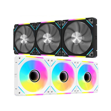 12CM F12 Cooling Fan with ARGB, PWM, and MUTE Function