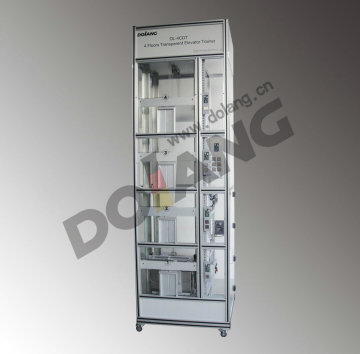 4 Floors Transparent Elevator Teaching Equipment Vocational Educational Training Equipment Educational Model
