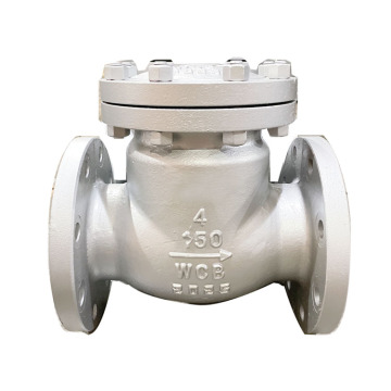 ANSI 4 Inch Swing Cast Steel WCB Non-Return Check Valve Price