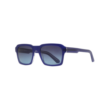 Männer Mode Square UV400 polarisierter Acetatrahmen Sonnenbrillen