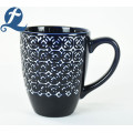 Populär färgglad tryckning Custom Relief Ceramic Mug