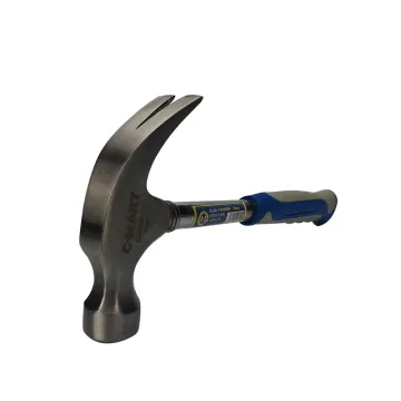 8 oz Heavy Duty Carbon Steel Pipe Handle Claw Hammer