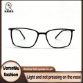 Quadros ópticos de metal TR90 hipoalergênicos confortáveis