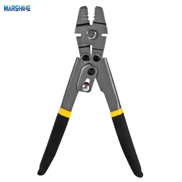 8 Shape Aluminum Sleeve Crimping Pliers Steel Cable Crimping Tool