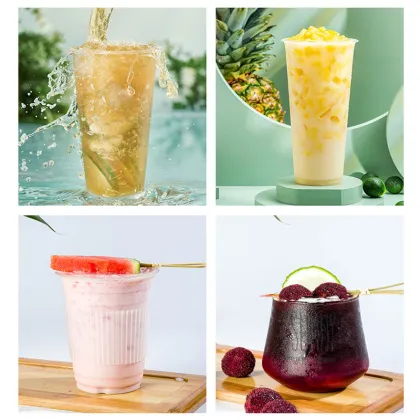 Popular Bubble Milk Tea and High-Flavor Jasmine Green Tea