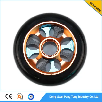Hot sale colorful PU Scooters wheel For 100*24mm scooters wheels