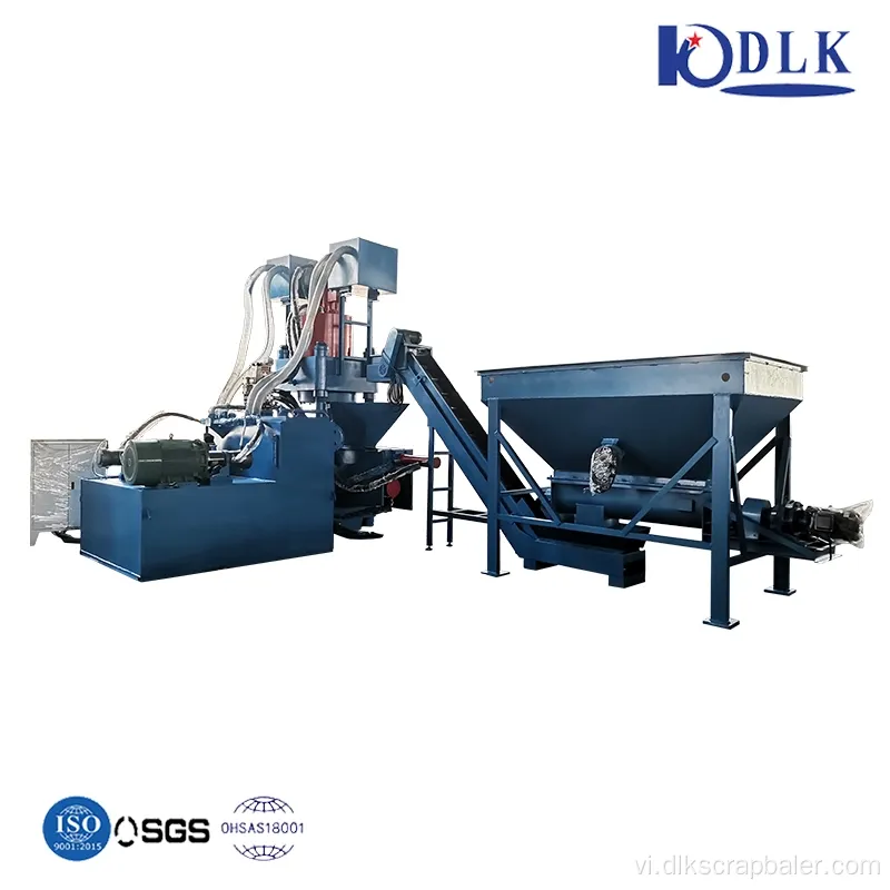 Máy nghiền phế liệu bằng kim loại thủy lực cao áp suất cao