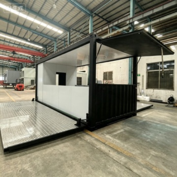 ‌Quick-Assembly Steel Structure Container Kiosk for Street Food & Retail