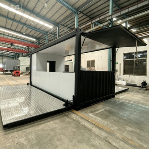 ‌Quick-Assembly Steel Structure Container Kiosk for Street Food & Retail