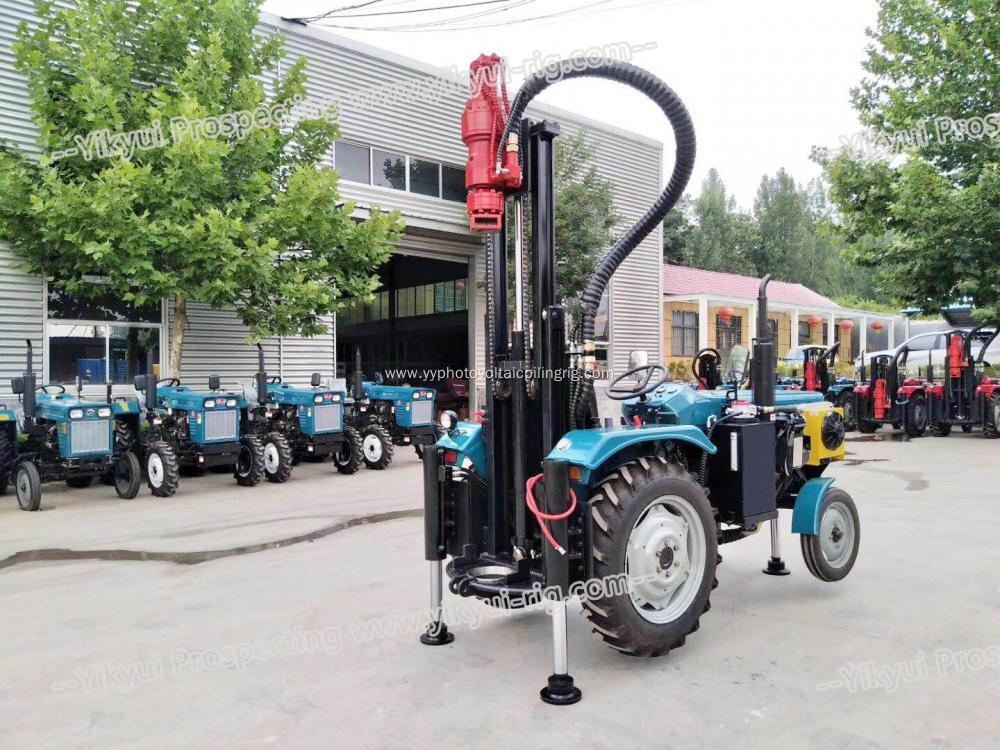 Agriculture mine soil drilling machine tractor 180m