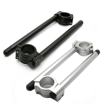 Adjustable CNC Aluminum Riser Clip-Ons for 7/8" 22mm Handlebars