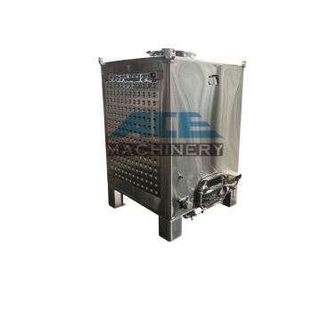 Stainless Steel IBC Tank 500-3000L 304 Diesel Fuel Tote Tank