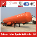 58.5m3 tri-axle lpg غاز نقل مقطورة