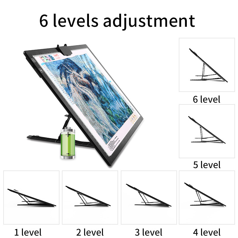 لوحة رسم سورون A3 صندوق إضاءة LED