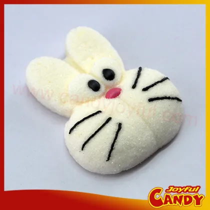 2017 white rabbit candy marshmallow bonbon