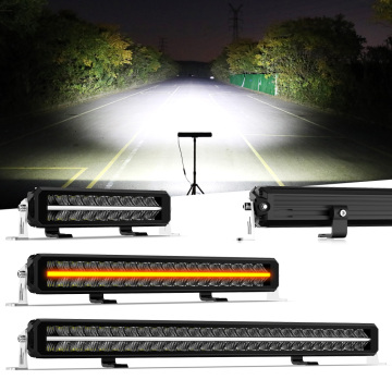 ECE R112 R10 R7 Dual Row 12 Inch Off Road E-marked White Amber Car LED Light Bar