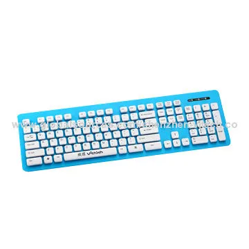 Wired Washable Keyboard, Chocolate Keycap, OEM Orders Accepted