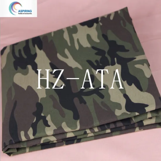 Military Digital Camouflage Printed for Military Uniform Fabric