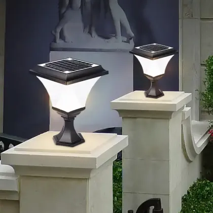 Solar Garden Lights for Gate Pillar Decoration