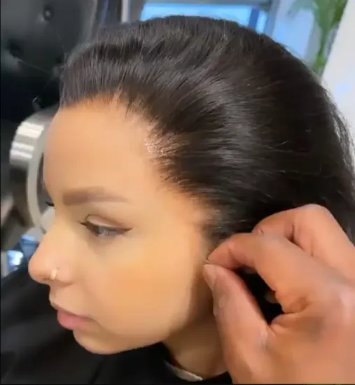 Invisibility HD Lace Wigs Virgin Hair Vendors 100% Brazilian Human Hair Wigs Long Black Straight Hair Lace Frontal Wig
