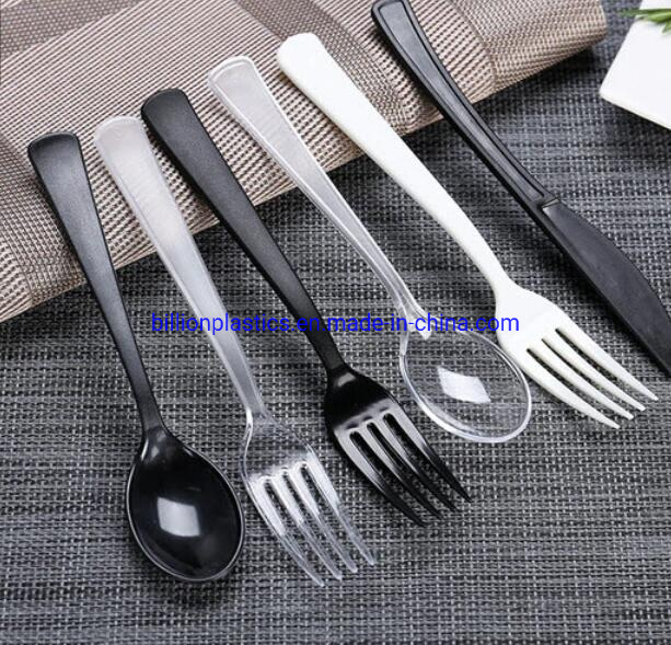 Hot Sell Plastic PP Cutlery Spoons Forks Set