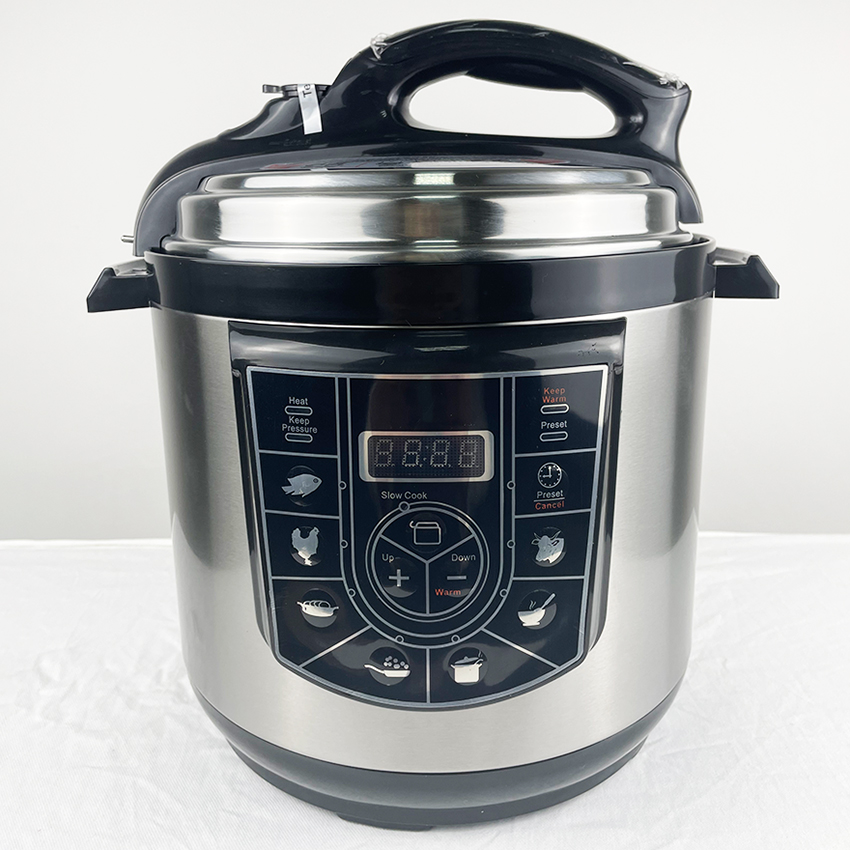 Chicken in Dessini electric steel pressure cooker