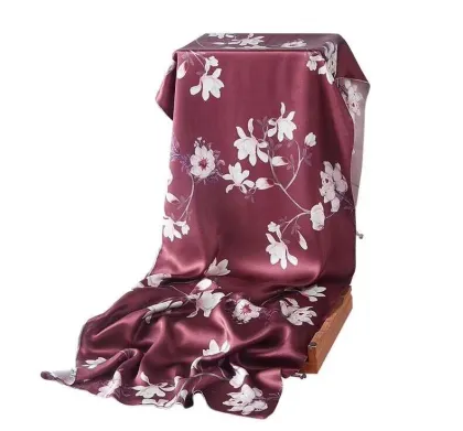 100% Silk shawl-001