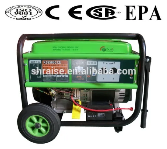 gasoline generator with strong square frame