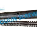 Cincinnati Argos Twin Parallel Screw and Barrel for PVC Profile Extrusion