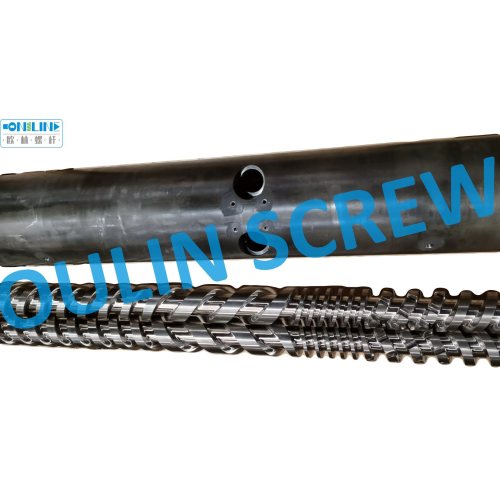 Cincinnati Argos Twin Parallel Screw and Barrel for PVC Profile Extrusion