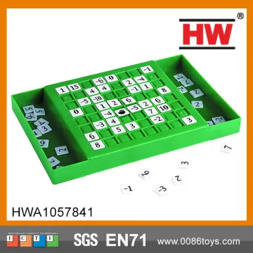 Funny Plastic Add And Subtract Game Educational Toys Scrabble Game