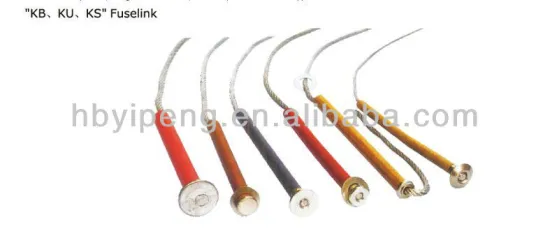 High voltage fuse links