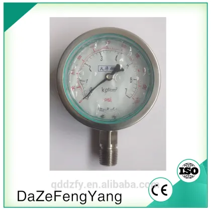 Manometro de glicerina Oil Filled Pressure Gauge