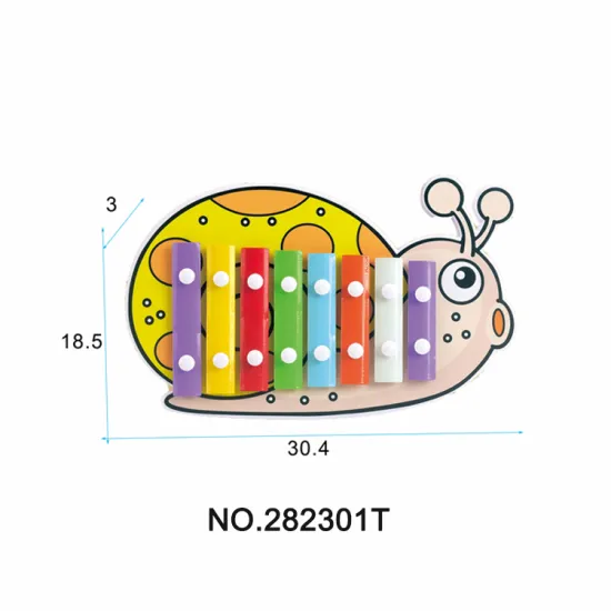 Environmentally Friendly 8-Tone Hand Knock Instrument Toy