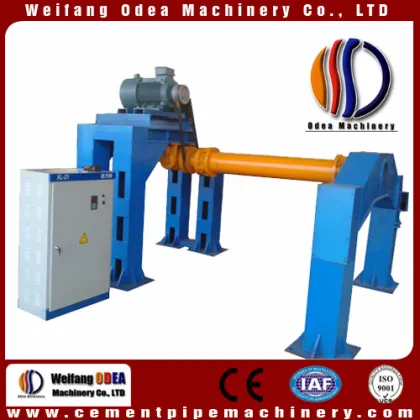 Concrete spun pipe drain pipe cement pipe making machine