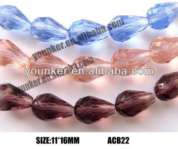 Factory Sale K9 High Quality Crystal Teardrop Beads for Jewelry