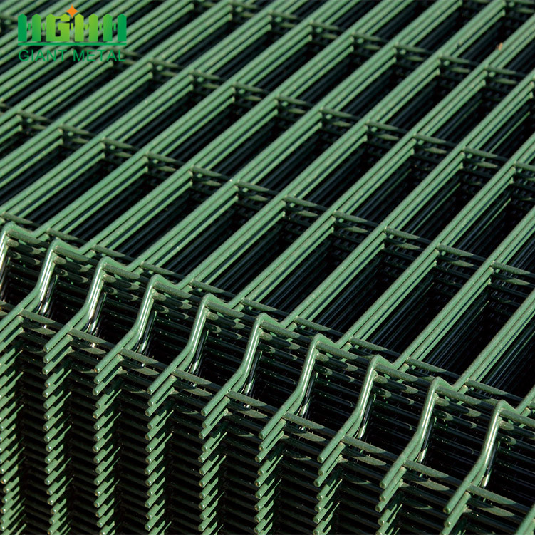 PVC Coated Triangle Bending Fence Panels Of Factroy