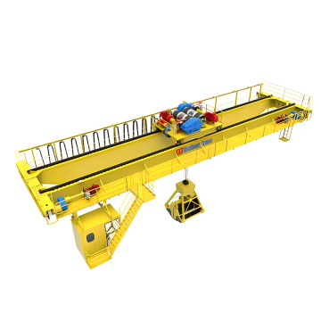 32/5 Ton Double Girder Ladle Steel Workshop Bridge Crane