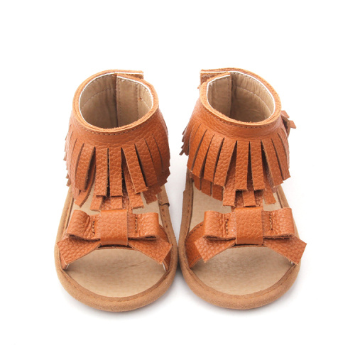 New Fashion Baby Tassel Bow Sandaler