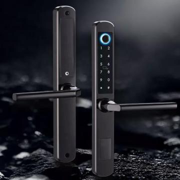 Waterproof WiFi Control Smart Digital Aluminum Lock with Fingerprint Access