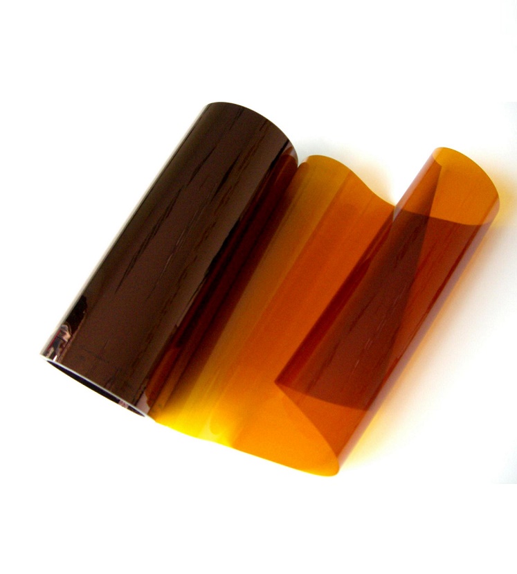 Pellicola per riscaldamento in polyimide color ambra flessibile