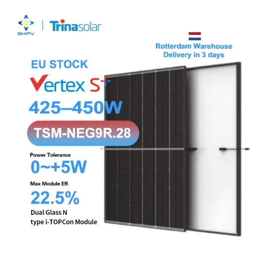 Trina Vertex S TSM-Neg9R.28 Solar Panels: 425W to 450W Power Options - In Stock at German Warehouse