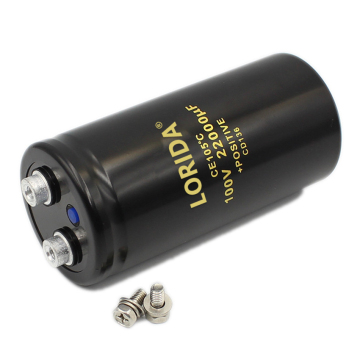 Condensatori a vite di alta qualità Lorida 100V 10000uf-100000uf