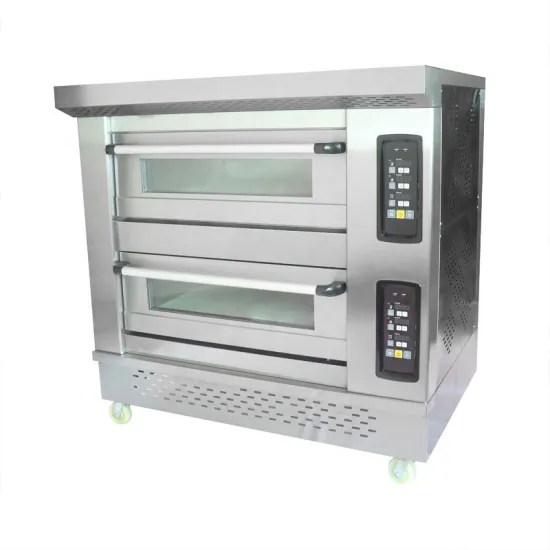 High-Quality 2-Deck Luxury Electric Oven for Bakery: 4-Tray Commercial Gas Oven